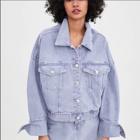 Zara denim jacket - Picture 2 of 8
